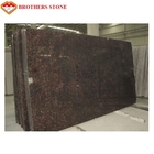 Pedra lustrada bonita do granito, lajes bronzeados naturais do granito de Brown/Brown do inglês
